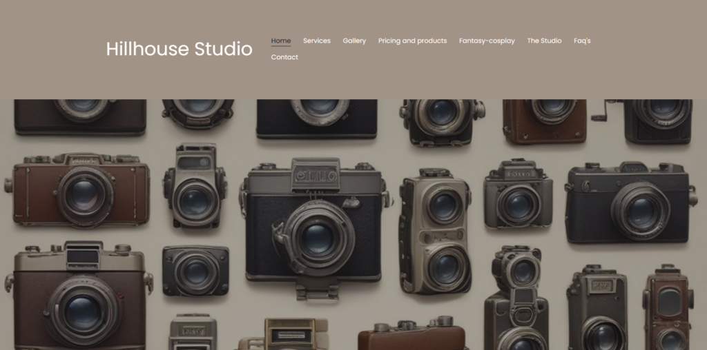 hillhouse photography homepage